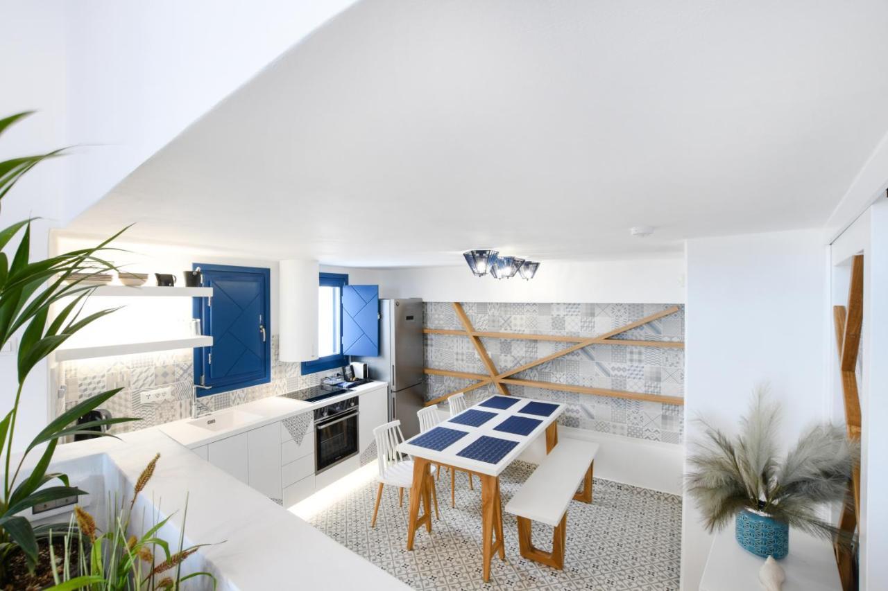Blue White Residence Monólithos Extérieur photo